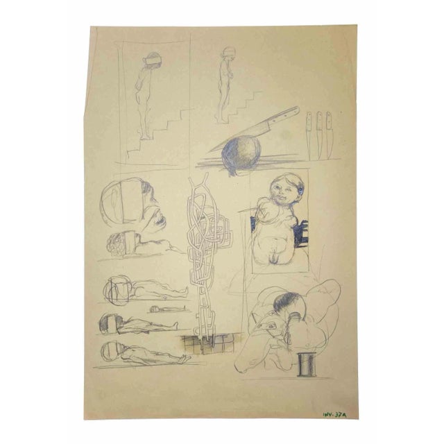 Surreal Scene is an original contemporary artwork realized in the 1970s by the Italian Contemporary artist Leo Guida (1992...