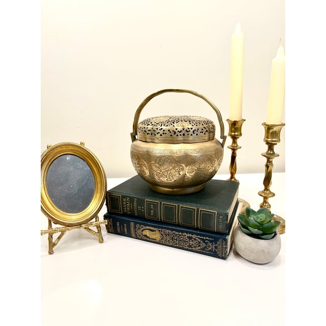 Metal Antique Vintage Hand Warmer For Sale - Image 7 of 14