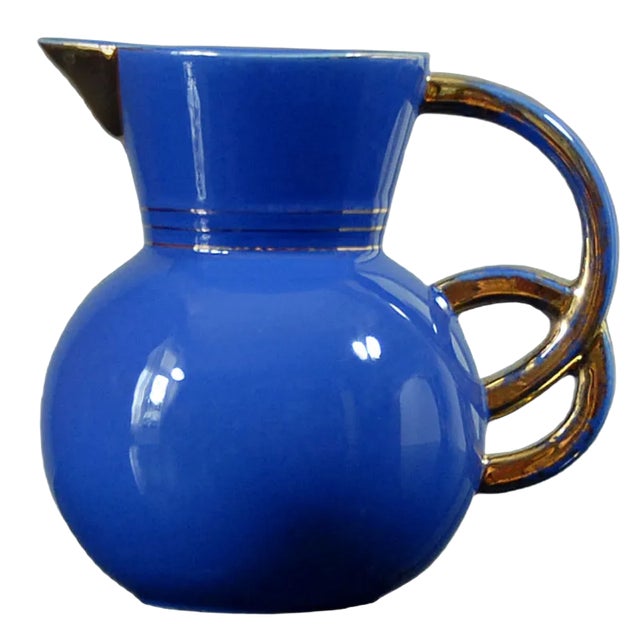 Belgian Jug by R. Chevalier for Boch Freres, 1930s For Sale