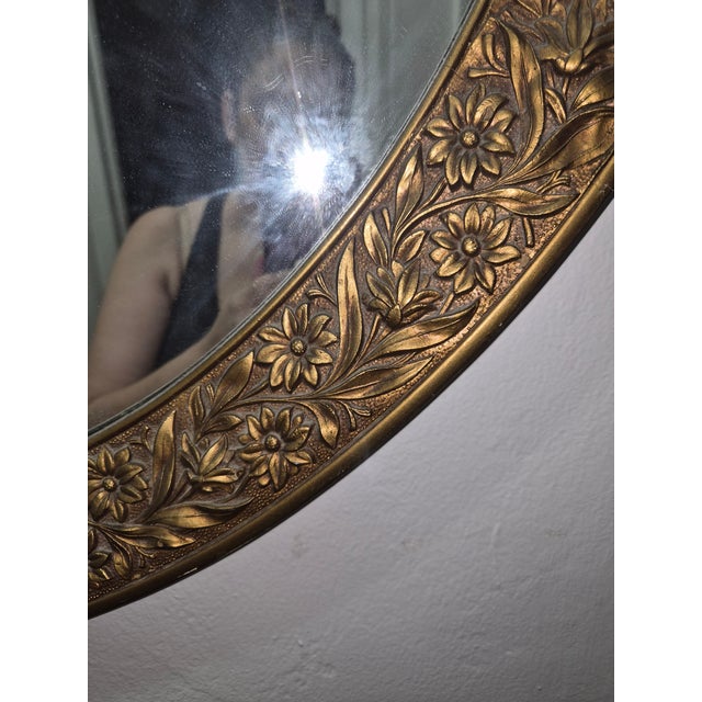 This is an 18th century Victorian Gold Leaf Mirror for over the mantel or fireplace.