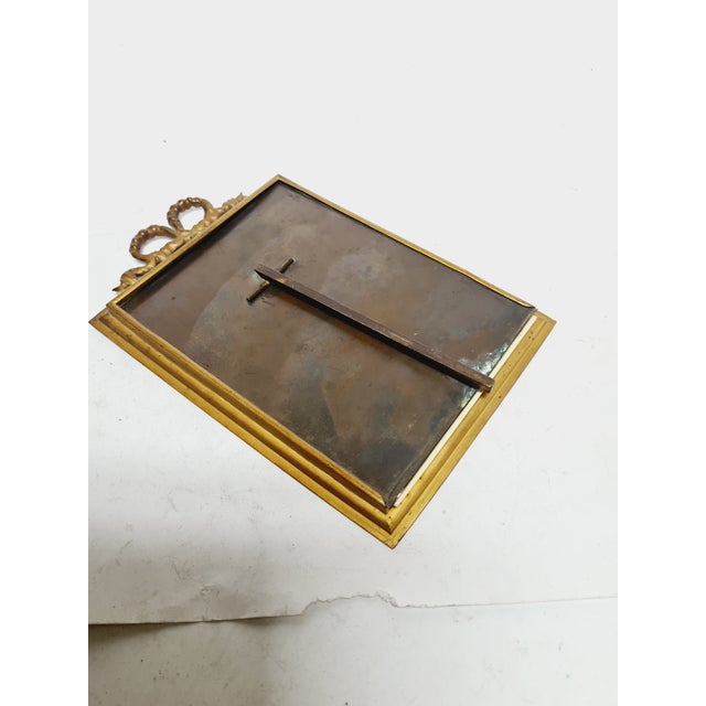 Antique Rococo Frame in Bronze, France, 1890s For Sale - Image 10 of 14