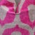 Contemporary Velvet Pink Geometric Ivory Throw Pillow With Down Insert For Sale - Image 4 of 9