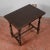 Wood Neoclassical Style Coffee Table with Turned Feet For Sale - Image 7 of 9