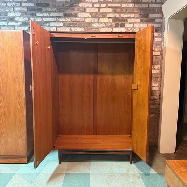 Mid 20th Century G-Plan Danish Design Wardrobe by Ib Kofod-Larsen For Sale - Image 6 of 8
