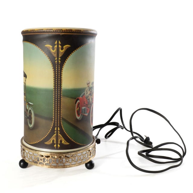 Vintage EconoLite Motion Lamp With Model T Car For Sale - Image 10 of 10