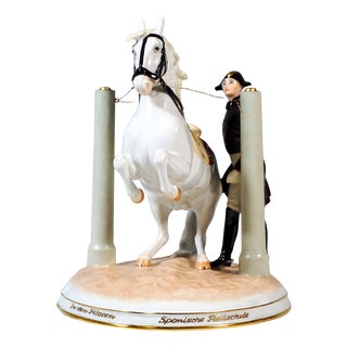 Vintage Spanish Horse by Augarten, 1960s For Sale