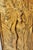 Vintage Large 60" Anglo Indian High Relief Carved Wood Thai Woman Art Plaque For Sale - Image 10 of 17