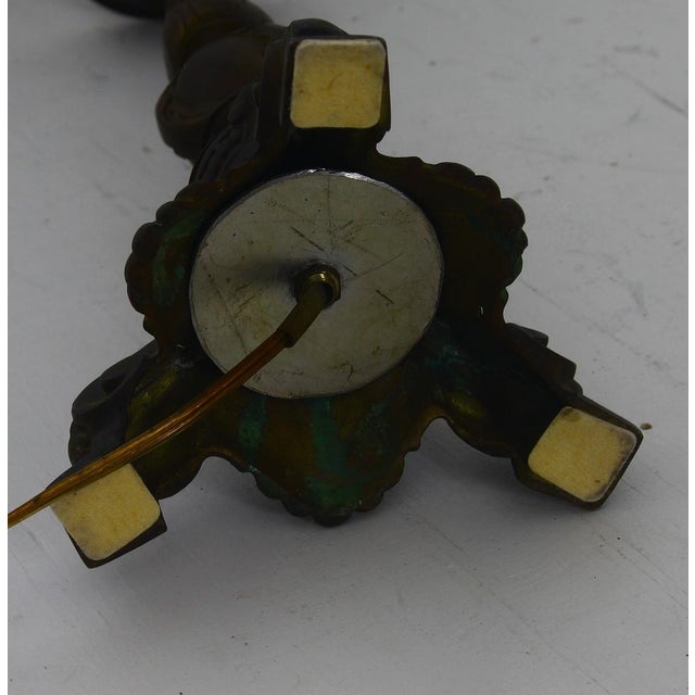 Antiques Bronze Table Lamp, 1890s For Sale - Image 3 of 14