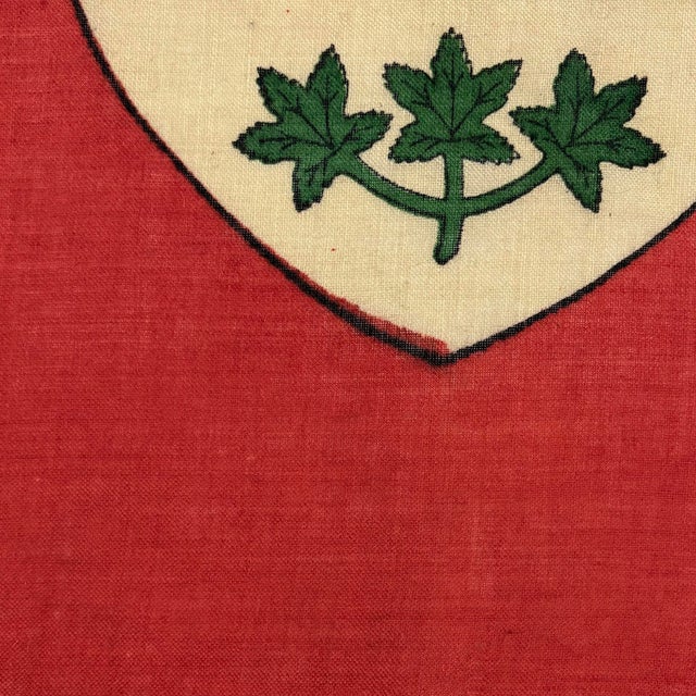 Rustic Vintage Wool Flag of Canada, Red Ensign For Sale - Image 3 of 8