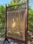 Chinese Antique Chinese-Style Embroidered Crane Fireplace Screen For Sale - Image 3 of 4
