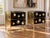 Not Yet Made - Made To Order Italian Black Murano Glass and Brass Two-Drawer Nightstands from Justfurnituress SRL, Set of 2 For Sale - Image 5 of 9