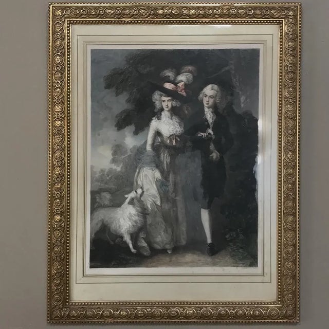 19th Century Framed Hand Colored Engraving by Armand Mathey (1854-1931) For Sale In Dallas - Image 6 of 13