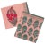 Indian Gulshan Coral Pink Napkins - a Pair For Sale - Image 3 of 9