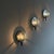Gold Faceted Glass Wall Lights attributed to Pia Guidetti Crippa for Lumi Milano, 1960s, Set of 3 For Sale - Image 8 of 18