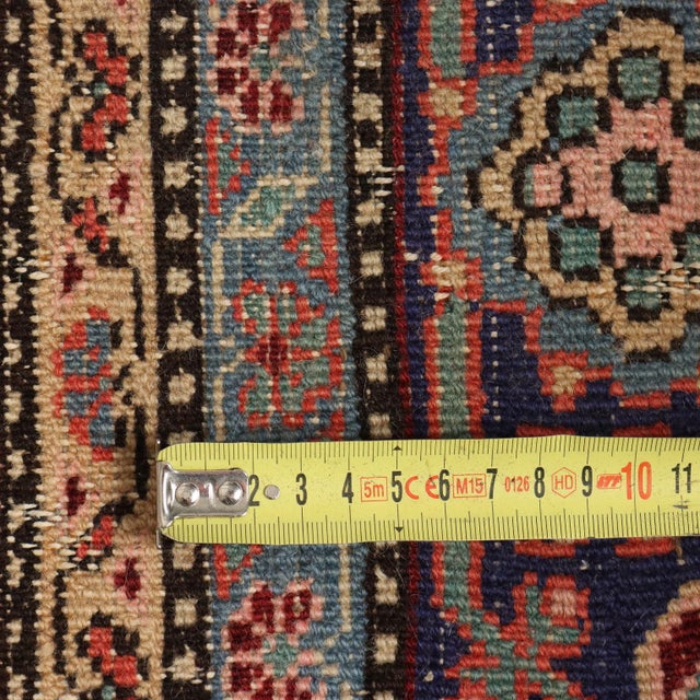 Antique Mud Rug in Wool and Cotton For Sale - Image 9 of 12