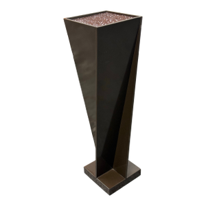 Gary Hutton Designs Facet 4 Bronze + Swarovski Crystal Pedestal