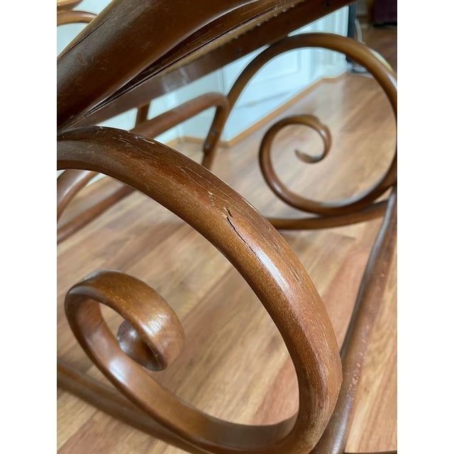 Authentic Model 10 Bentwood Rocking Chair Chairish