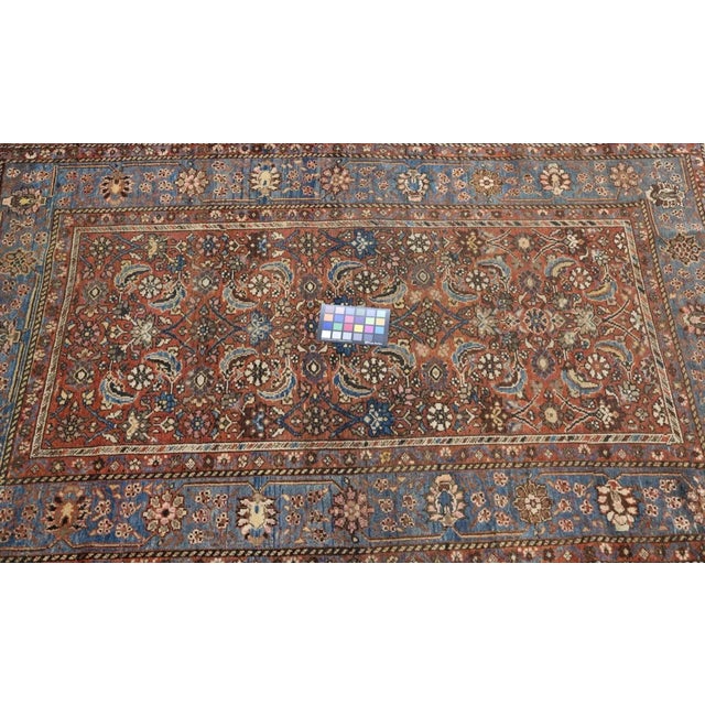 Antique Malayer Rug 3'11'' x 5'7'' For Sale - Image 12 of 12
