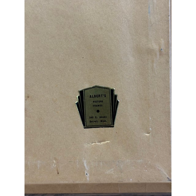 Mid-Century American Oil Painting of Red Barn & Silo, Signed W. Grimshaw For Sale - Image 13 of 14