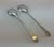 Traditional 1970s Silver Salad Servers, Du Barry - 2 pcs For Sale - Image 3 of 6