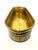 1960s Vintage Mid Century Large Oval Brass Jardinière Trough Planter For Sale - Image 5 of 11