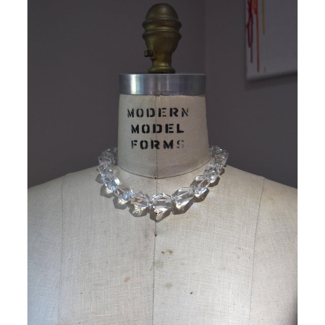 Sterling Silver Paola Valentini Rock Crystal Chunky Nugget Necklace For Sale - Image 14 of 18