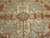 Wonderful antique Persian Heriz Serapi rug . Ivory field , soft brown borders with predominant accents in blue grey &...