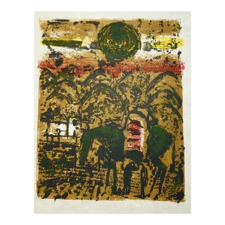 Paul Guiramand Original Lithograph 10 Mourlot Freres 1962 For Sale