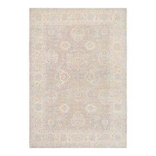 Pasargad Home Denver Grey Wool Area Rug- 7'11" X 10' 0" For Sale