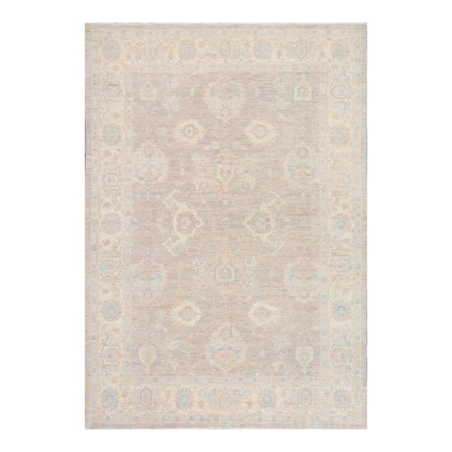 Pasargad Home Denver Grey Wool Area Rug- 7'11" X 10' 0" For Sale