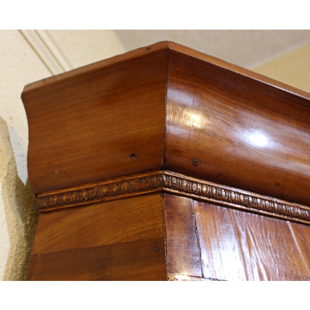 Early 19th Century Late 18th to Early 19th Century George III Period Hanging Corner Cabine For Sale - Image 5 of 8