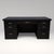 Desk in Black Oak With Brass Details by R&y Augousti For Sale - Image 15 of 15