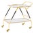 Italian Mid Century Modern Bar Cart For Sale