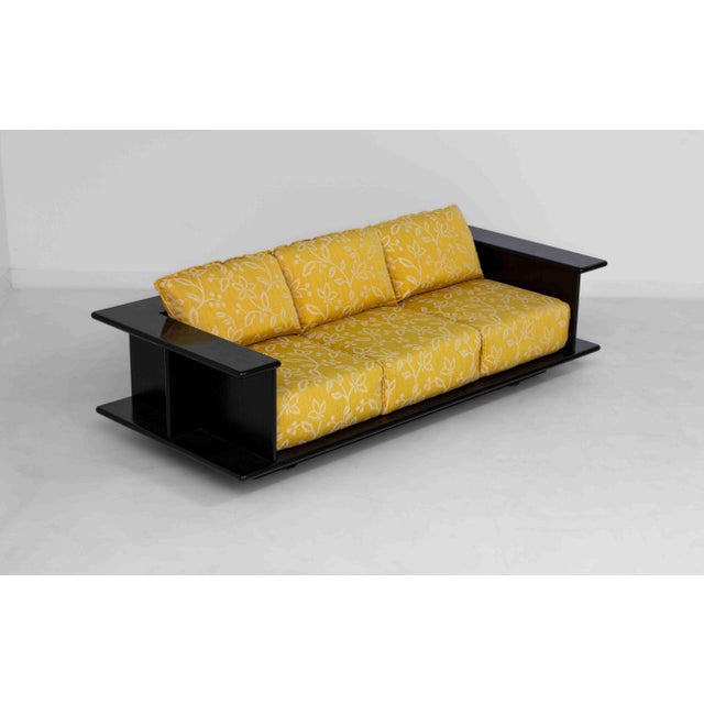 Sculptural Three-Seater Sofa by Carlo Bartoli, 1970s For Sale - Image 11 of 16