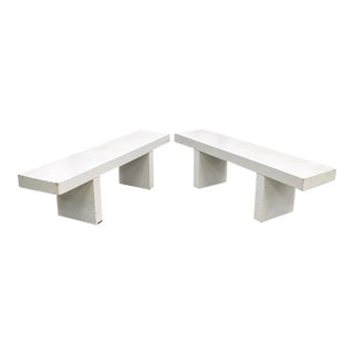 Mid-Century Modern Metal Benches For Sale