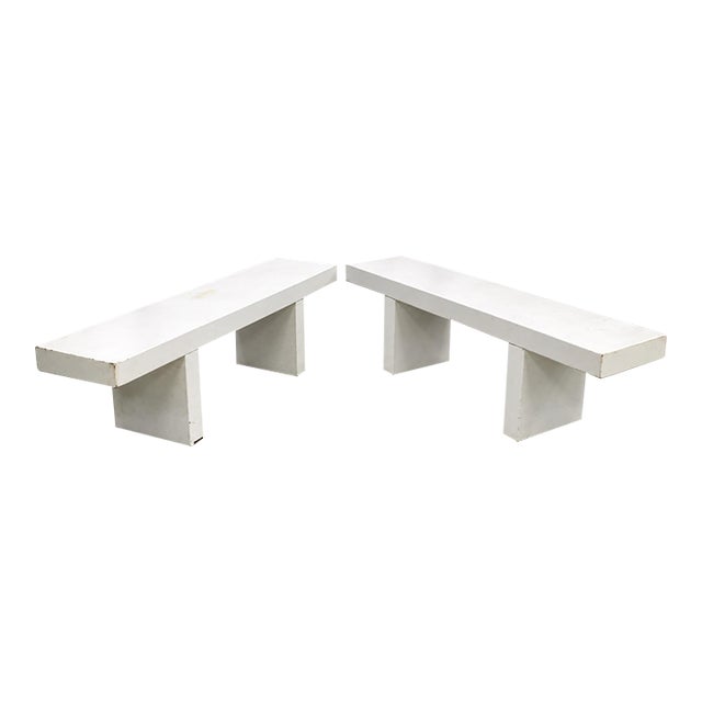 Mid-Century Modern Metal Benches For Sale