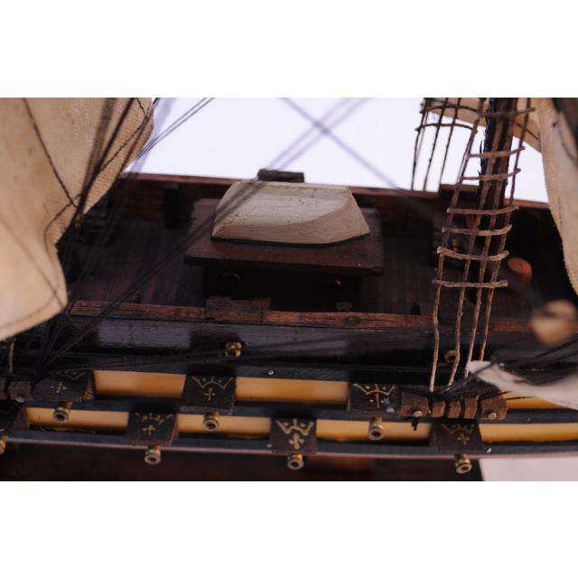Large Model of the Fragata Espanola Ano 1780 Spanish War Ship For Sale - Image 10 of 13