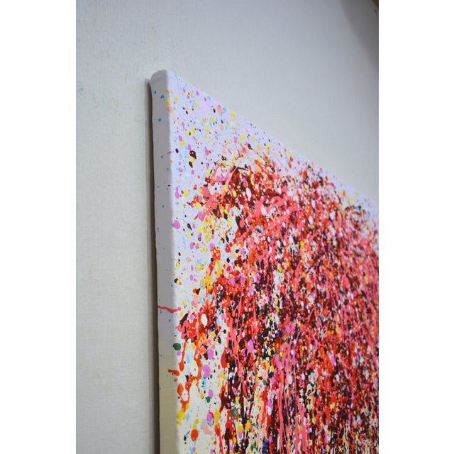 Paint The Red Tree 2. Original Contemporary Painting For Sale - Image 7 of 10