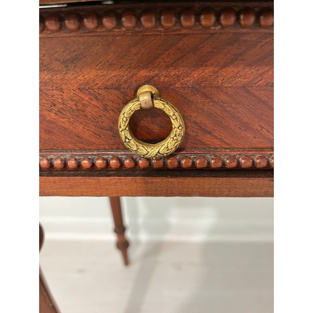Brown 19th Century Walnut Lady's Writing Desk For Sale - Image 8 of 11