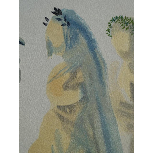 Salvador Dali, Le ciel de Vénus, Nude, Etching For Sale - Image 4 of 6