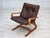 Danish Armchair in Leather, Canvas and Bentwood from Komfort, 1970s For Sale - Image 18 of 18