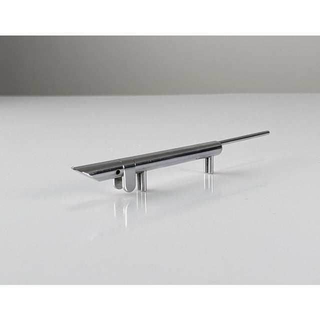 Exclusive set of steel animal sculptures from the 1970s. This artistic trio, which includes a stylized representation of a...