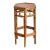Vintage Bamboo Hexagonal Plant Stand For Sale