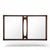 Mid-Century Modern Vintage Canadian Brutalist Walnut Wall Mirror by Tobago of Canada For Sale - Image 3 of 18