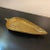 Mid-Century Modern Mid-Century Modern Italian Gilt Art Pottery Leaf Tray For Sale - Image 3 of 11