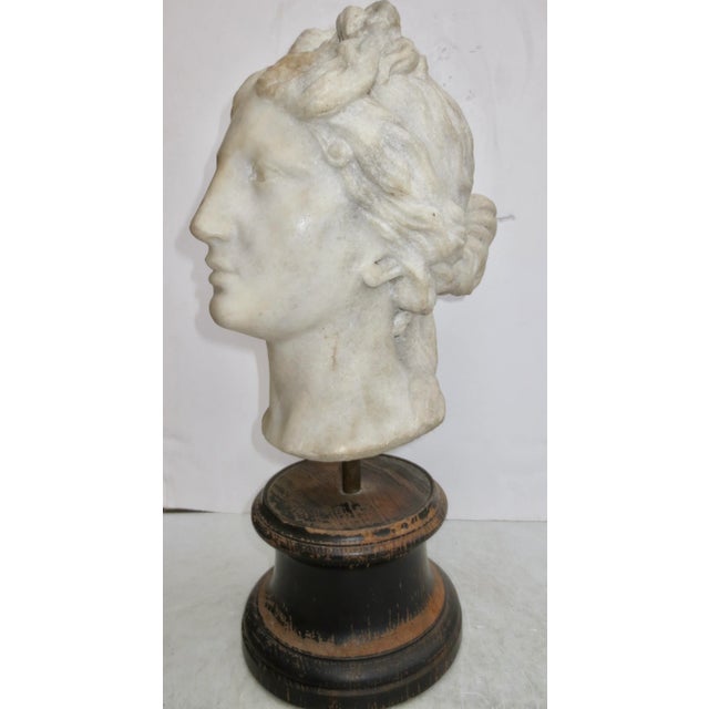 Grand Tour Antique Grand Tour Marble of Goddess Late 18th Century For Sale - Image 3 of 8