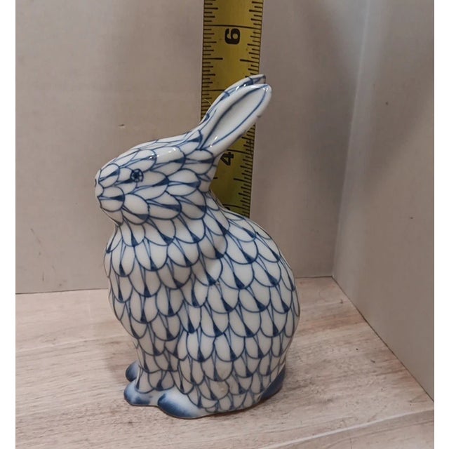 Charming and collectible, this vintage Andrea by Sadek bunny rabbit figurine is a beautiful example of classic porcelain...