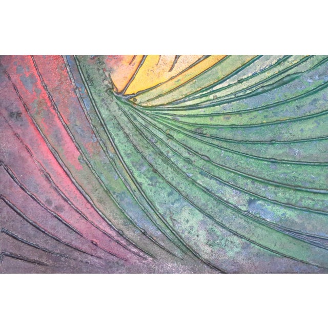 1960's Abstract Acrylic on Board by Eugene Winters For Sale - Image 14 of 17