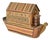 Vintage Straw Marquetry Box, 1970s For Sale