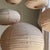Small Japanese-Style Rattan and Natural Linen Pendant Light For Sale - Image 18 of 18
